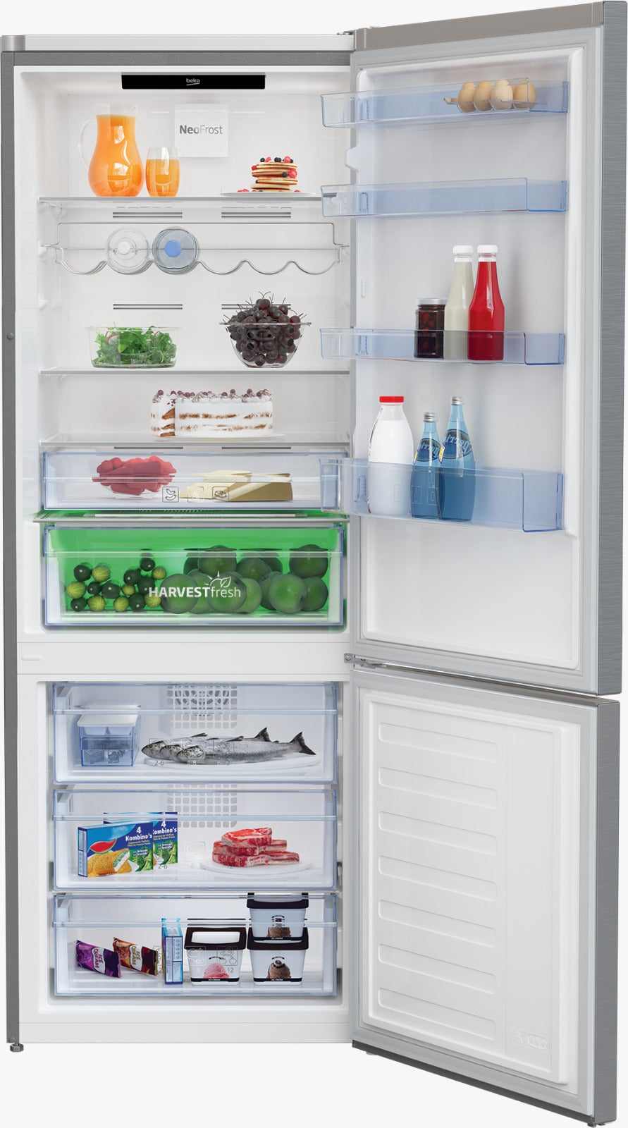 ثلاجة 24 قدم BEKO / RCNE560E35ZXB