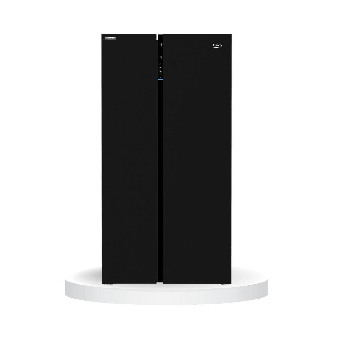 ثلاجة ( بيكو ) سايد بايد اسود BEKO / GN164020GB