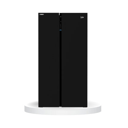 ثلاجة ( بيكو ) سايد بايد اسود BEKO / GN164020GB