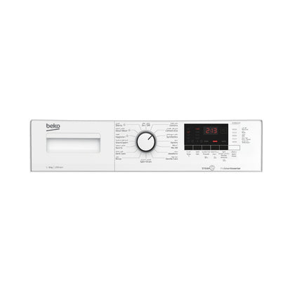 8KG غسالة تحميل امامي BEKO /  WTE8612XW