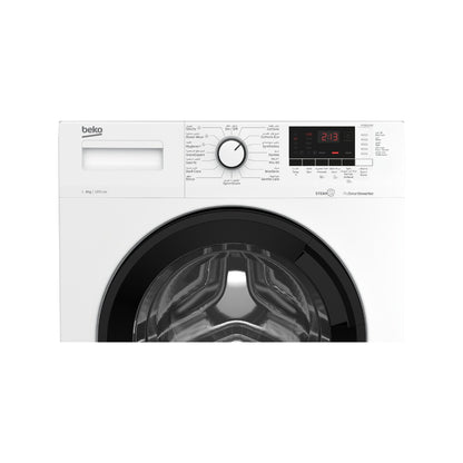8KG غسالة تحميل امامي BEKO /  WTE8612XW
