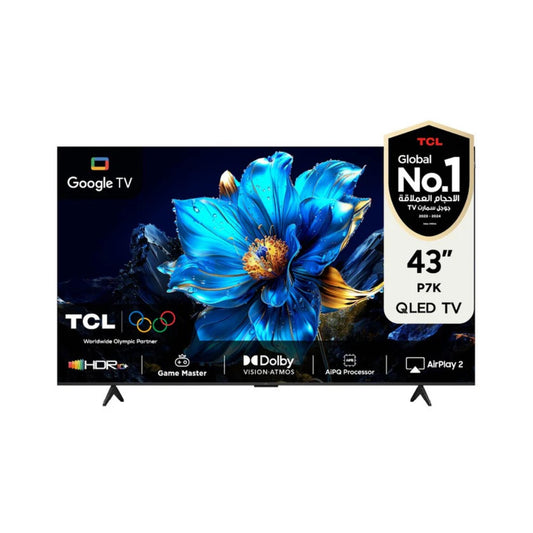 43 شاشة حجم  TCL / P7K QLED TV
