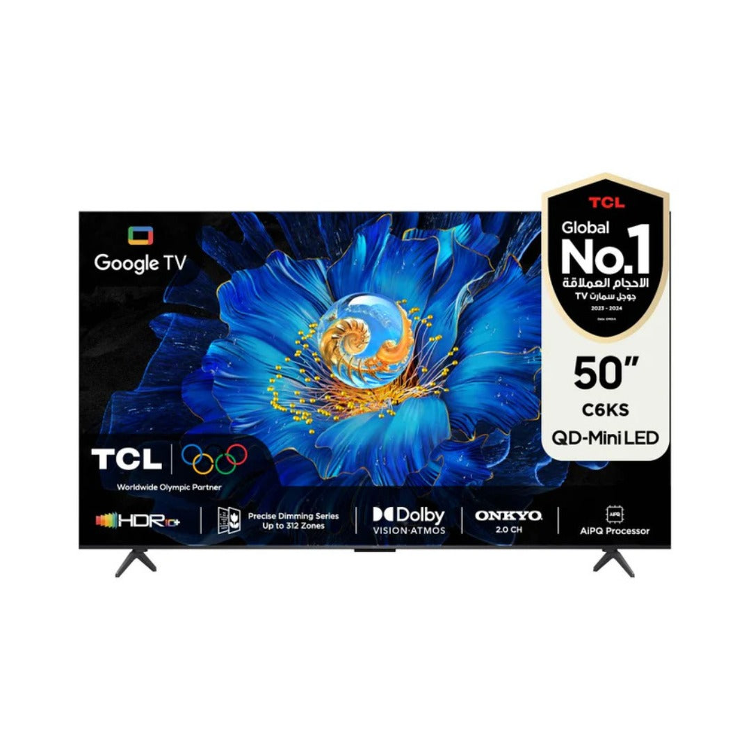 50  شاشة حجم TCL / C6KS Premium QD-MiniLED TV