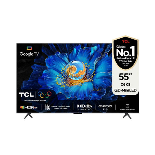 55 شاشة حجم TCL / C6KS Premium QD-MiniLED TV