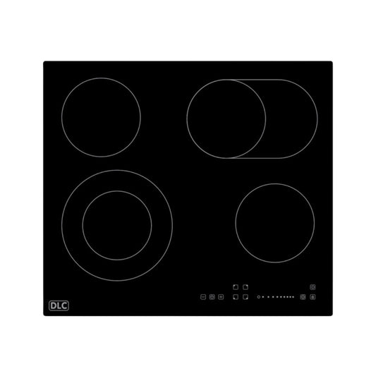 DLC K-604TAP – Built-In Electric Cooker – 4 Flames – Touch Screen – Black – D2204