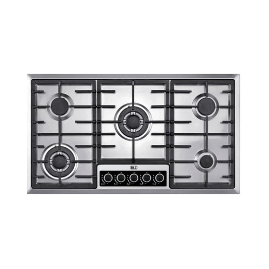 DLC T-GH915-KCIS2T – 5 Burners Built-in Gas Hob – Silver – Stainless Steel