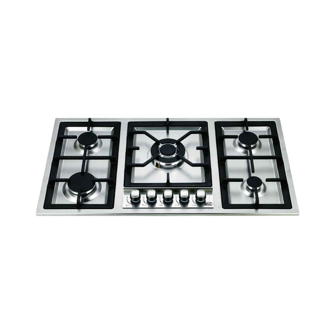 DLC GHS-915-KCIS – Built-in 5 Burner Gas Hob – 90 cm – D2120 – Stainless Steel