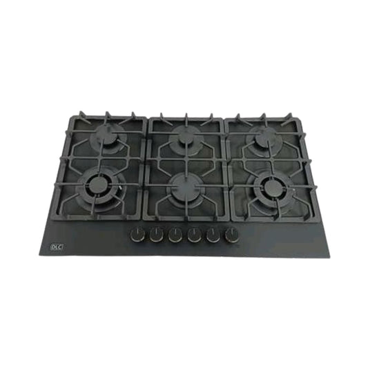 DLC D-906SM – Built-In Gas Cooker – 6 Burners – Black – D2230