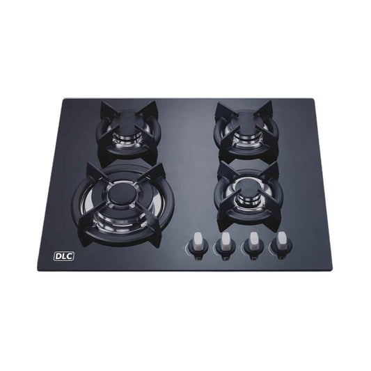 DLC GHG-604A-ACBS – Built-In Gas Cooker – 4 Burners – Black Glass – D2134