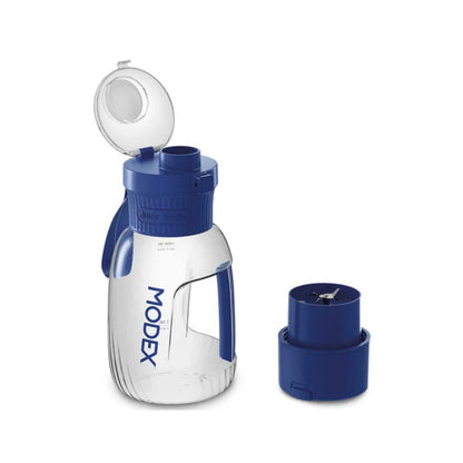 Modex PB1100 Portable Blender – Rechargeable, 55W, 0.5L (Blue/Red) / (خلاط مودكس محمول PB1100 – قابل لإعادة الشحن، 55 واط، سعة 0.5 لتر )