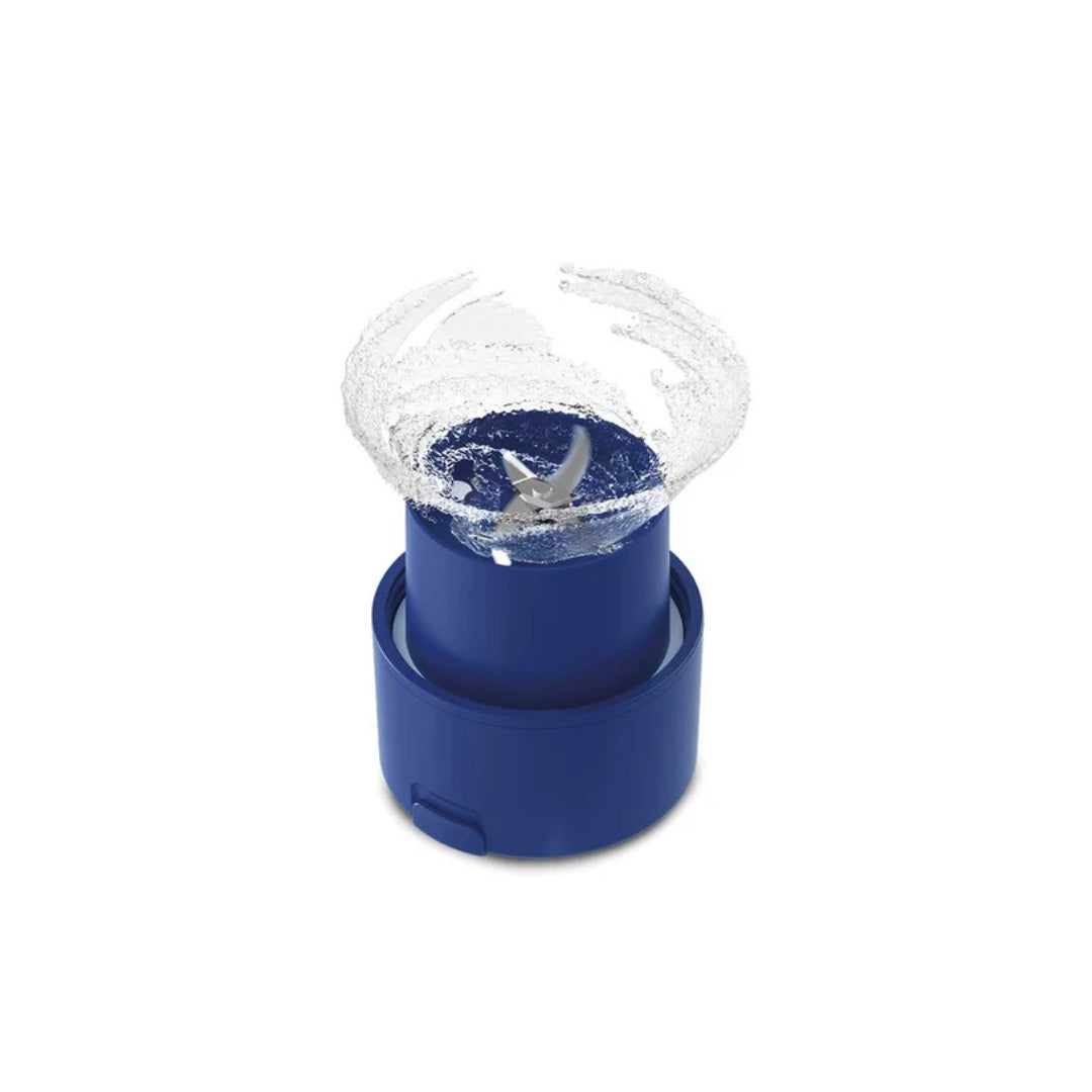 Modex PB1100 Portable Blender – Rechargeable, 55W, 0.5L (Blue/Red) / (خلاط مودكس محمول PB1100 – قابل لإعادة الشحن، 55 واط، سعة 0.5 لتر )