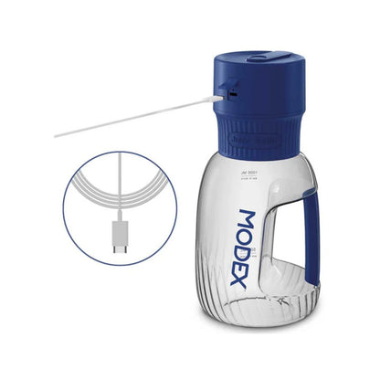 Modex PB1100 Portable Blender – Rechargeable, 55W, 0.5L (Blue/Red) / (خلاط مودكس محمول PB1100 – قابل لإعادة الشحن، 55 واط، سعة 0.5 لتر )