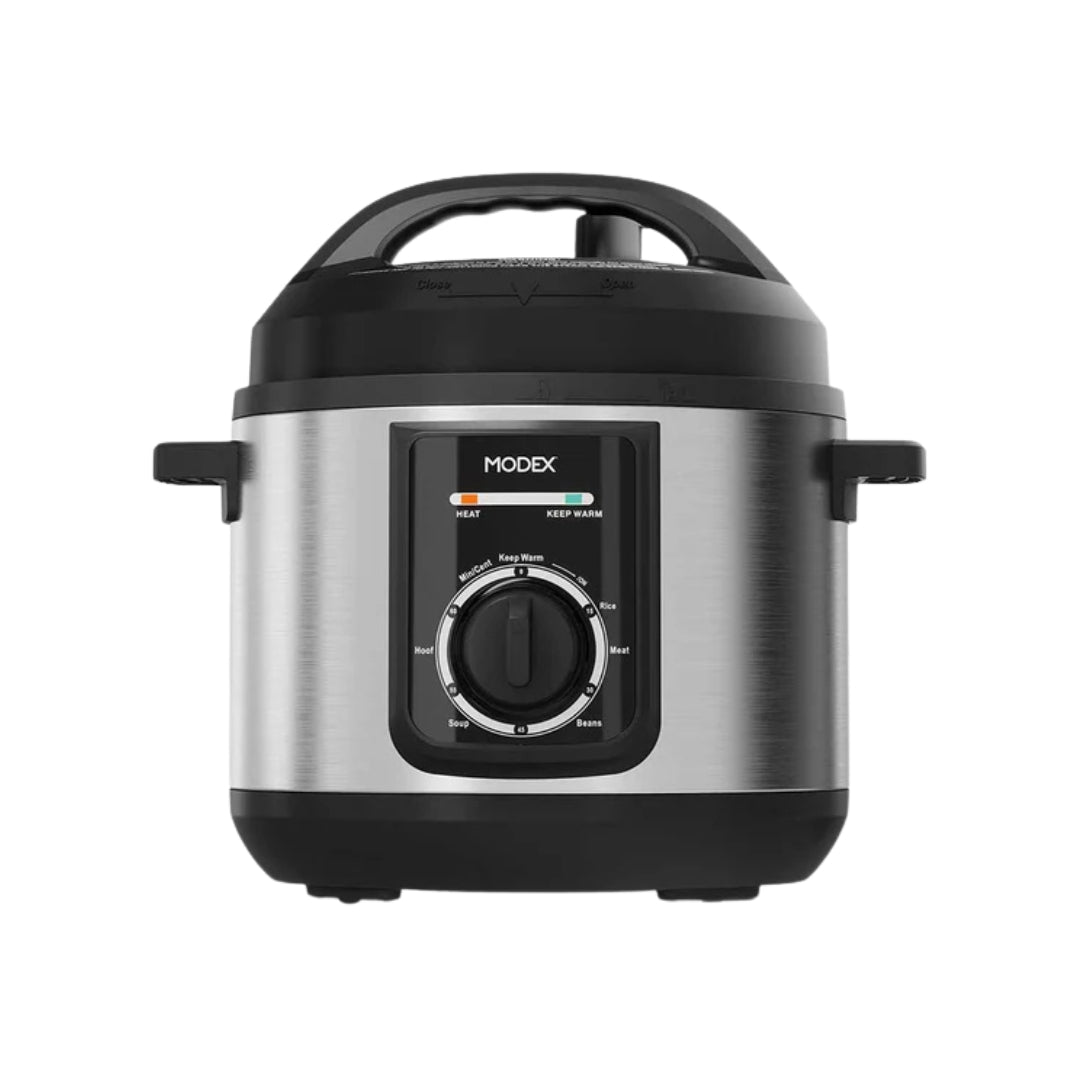 Modex PC9225 Pressure Cooker – 1000W, 6L, 13 Programs  / (قدر ضغط كهربائي مودكس PC9225 – 1000 واط، 6 لتر، 13 برنامج)