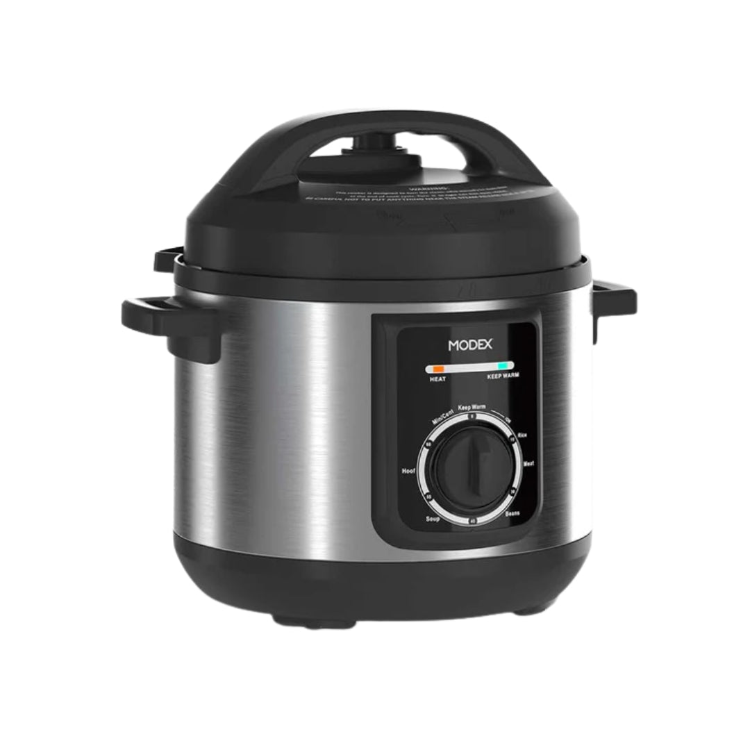 Modex PC9225 Pressure Cooker – 1000W, 6L, 13 Programs  / (قدر ضغط كهربائي مودكس PC9225 – 1000 واط، 6 لتر، 13 برنامج)