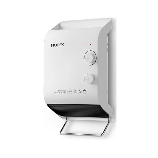 MODEX PTC6100 Ceramic Heater – 1400W/2000W, Wall-Mount & Portable  / (مدفأة سيراميك مودكس PTC6100 – 1400/2000 واط، تثبيت جداري ومحمول)