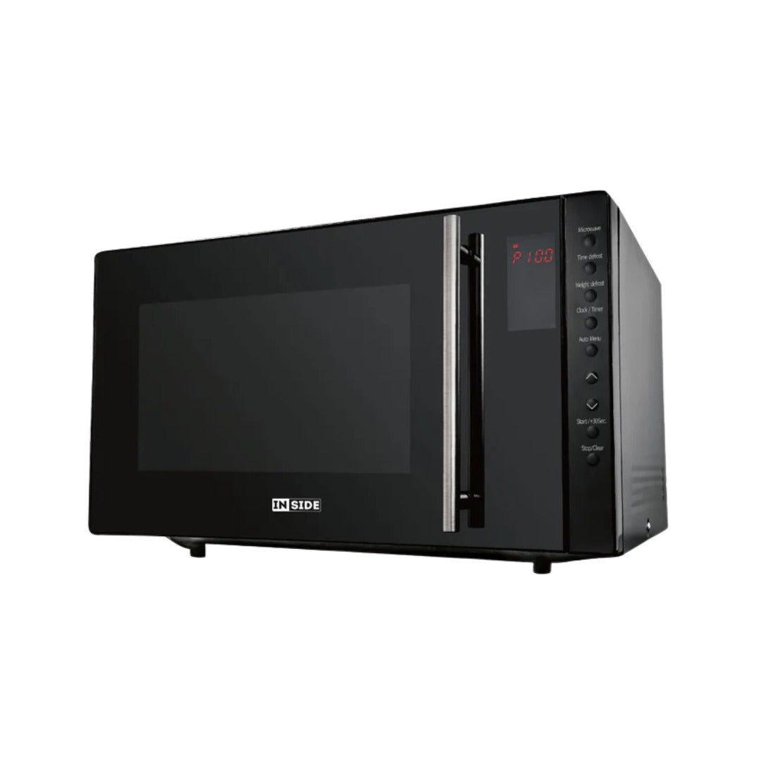 INSIDE MW31003 Microwave Oven – 31L, 15 Power Levels, Direct Control, LED Display, Child Lock / (مايكروويف انسايد MW31003 – 31 لتر، 15 مستوى طاقة، تحكم مباشر، شاشة LED، قفل أمان للأطفال