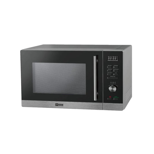 INSIDE MW34003 Microwave Oven, 34L – Digital Control, 8 Auto Menus, Child Lock / مايكروويف انسايد 34 لتر – تحكم رقمي، 8 قوائم تلقائية، قفل أمان للأطفال