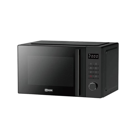 INSIDE MW25007 Microwave Oven, 25L – Digital Control, 5 Power Levels, Child Lock  /مايكروويف انسايد 25 لتر – تحكم رقمي، 5 مستويات طاقة، قفل أمان للأطفال
