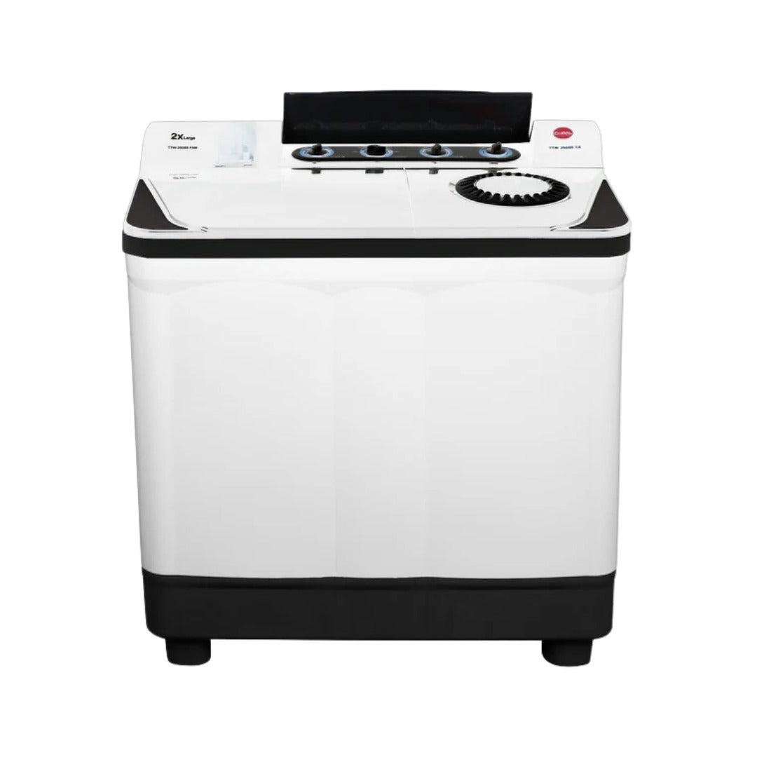 CORAL TTW-25085-FA Twin Tub Washing Machine 15.5Kg – White