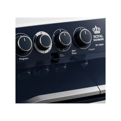 Royal Rahmani Twin Tub Washing Machine 18Kg – Semi Automaticغسالة رويال الرحماني حوضين – 18 كغم – نصف أوتوماتيك