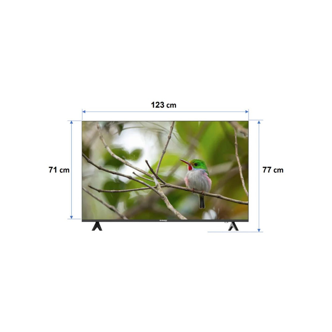 شاشة شينون 55 بوصة ذكية – دقة 4K UHD – موديل SH-55X25