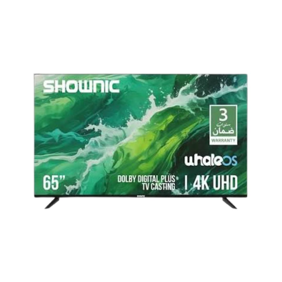 Shownic TL-DWU65A 65 LED Smart TV 4K UHD – 60Hz | شاشة شونك الذكي LED قياس 65 إنج 4K