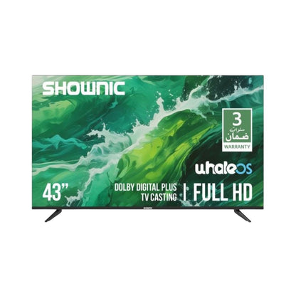 Shownic TL-QWF43A 43 QLED Smart TV Full HD | شاشةشونك الذكي QLED قياس 43 إنج – موديل