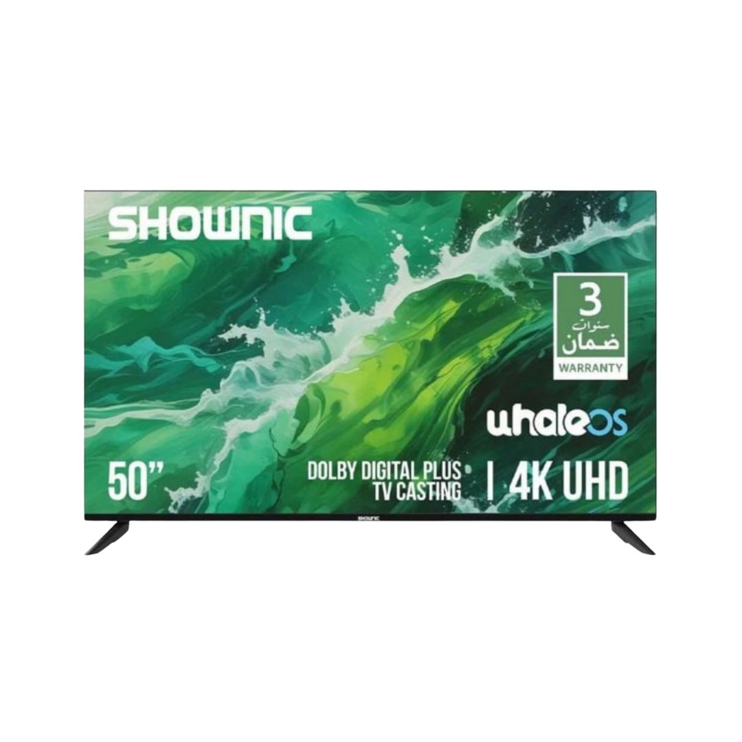Shownic TL-QWU50A 50 QLED Smart TV 4K UHD – 60Hz | شاشة شونك الذكي QLED قياس 50 إنج 4K
