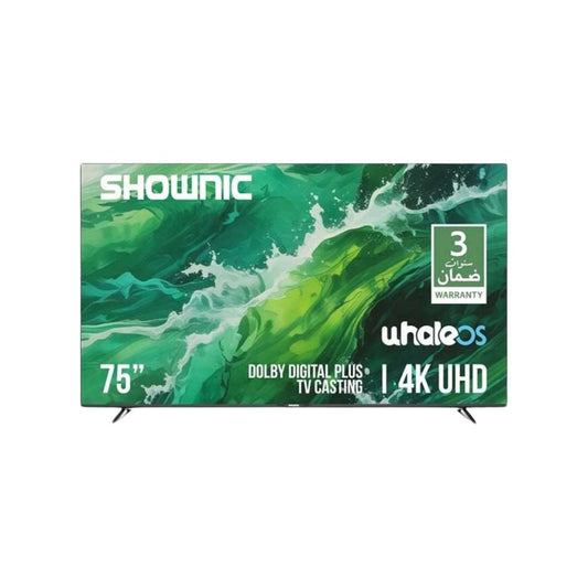 Shownic TS-DWU75A 75 LED Smart TV 4K UHD – 60Hz | شاشة شونك الذكي LED قياس 75 إنج 4K