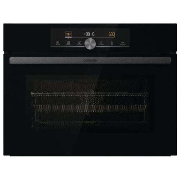 فرن غورينجي مدمج مع ميكروويف – 50 لتر – AirFry+ – موديل BCM4547A10BG – أسود Gorenje Built-in Oven with Microwave – 50L – AirFry+ Black