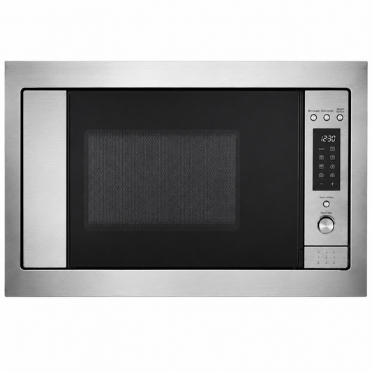 فرن ميكروويف جورنجي مدمج بشواية – 30 لتر – ستانلس ستيل Gorenje Built-in Microwave Oven with Grill – 30 L – Stainless Steel – Model BM5350X