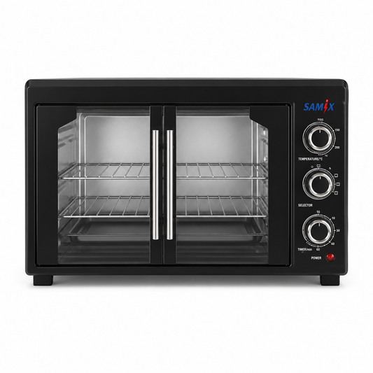 فرن سامكس 48 لتر 2 باب SAMIX 48L Double Door Electric Countertop Oven