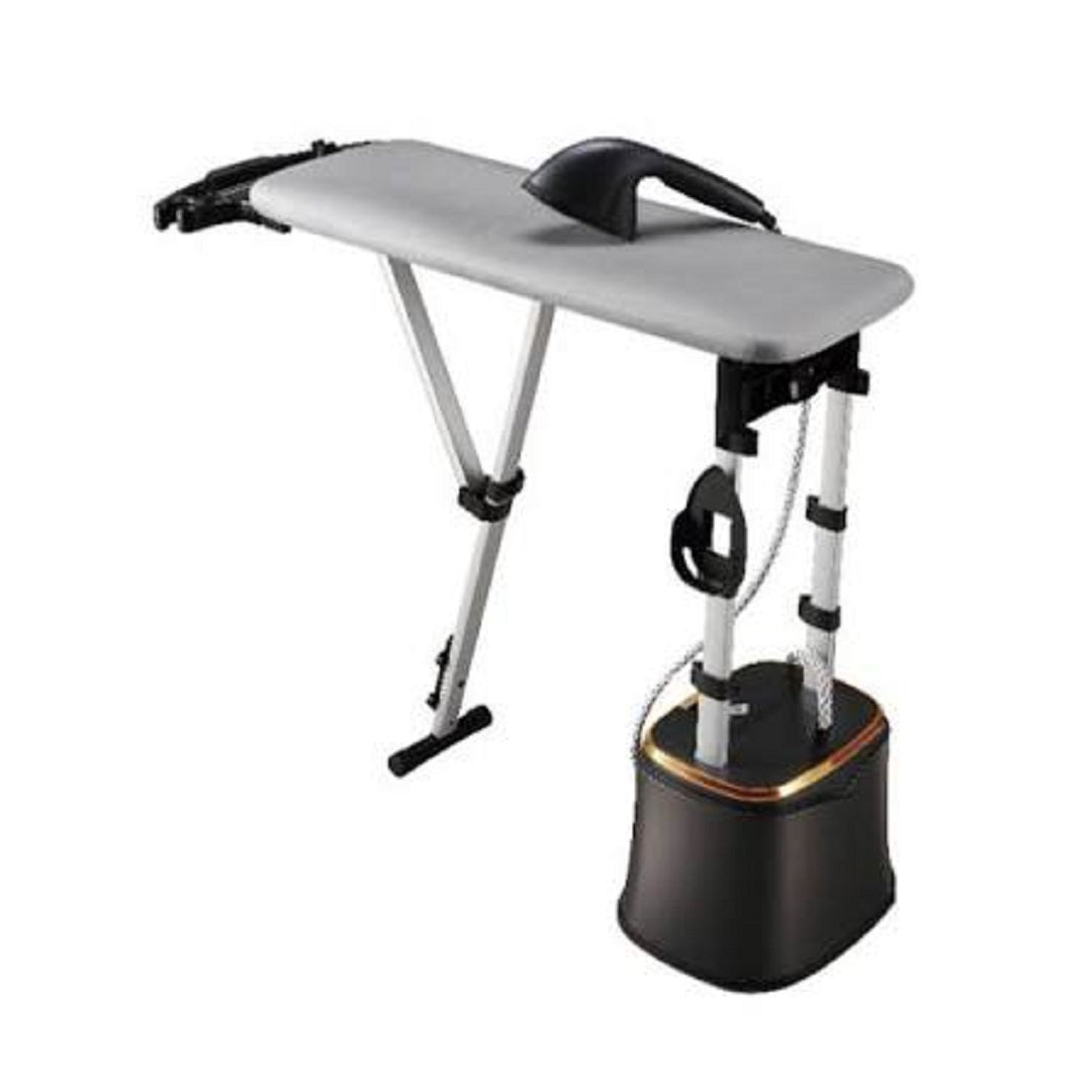 أوتي بخاري مع طاولة كبيرة قدرة 1950 واط – خزان 2.2 لتر Embleme Garment Steamer with Large Ironing Board – Model EM GSWT25 – 1950W – 2.2L Water Tank